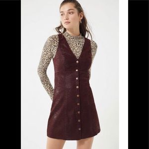 Urban Outfitters Maroon Dress